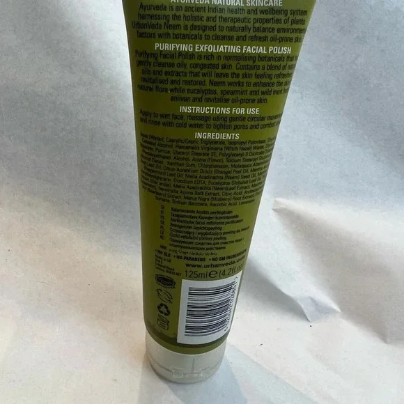 Urban Veda Purifying Facial Polish 125ml New - Picture 4 of 4